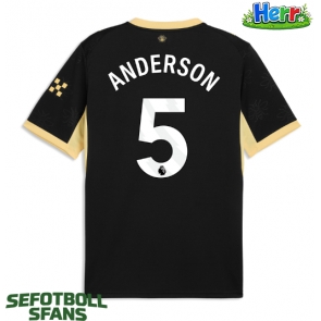 Manchester City Elliot Anderson #5 Bortatröja 2026-27 Kortärmad